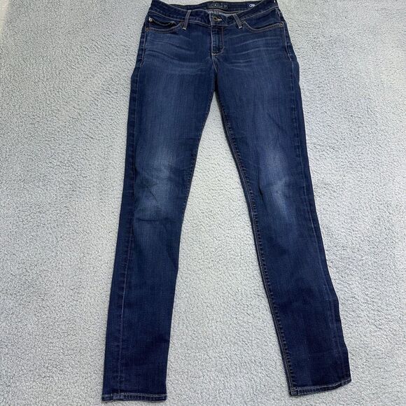 Lucky Brand Denim - Lucky Brand Lolita Low Rise Skinny Womens Jeans Size 6/28 R Stretch Dark Wash
